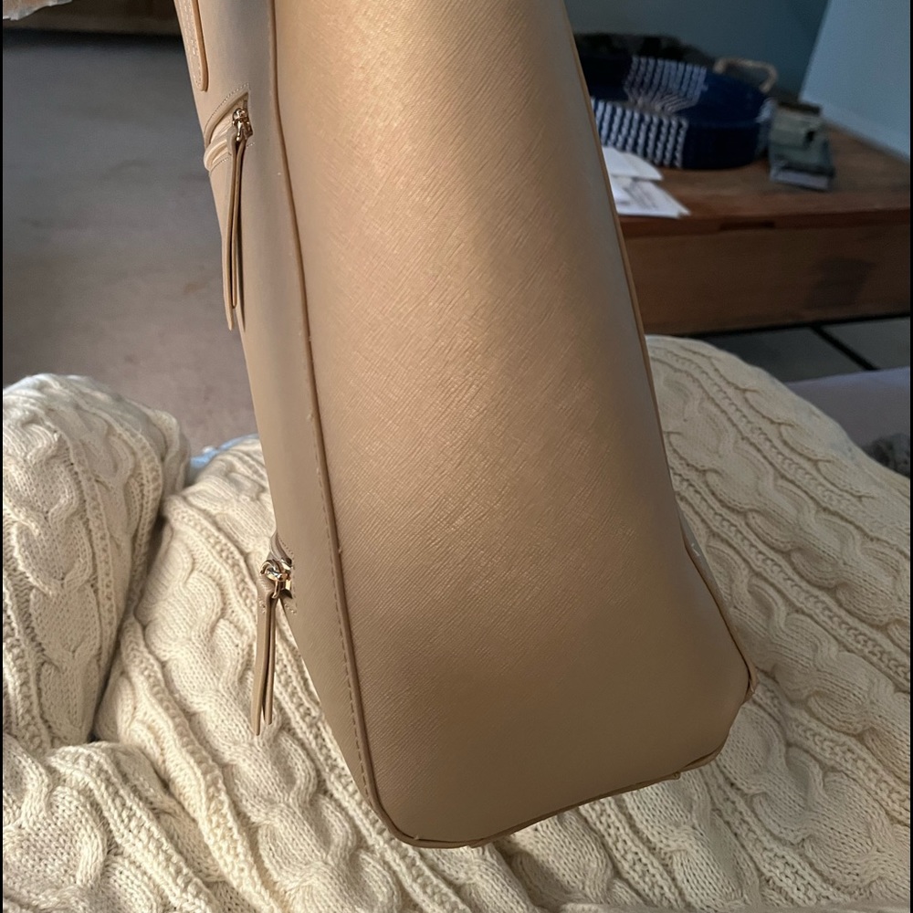 Joy Mangano Travel Collection Leather Travel Tote - Picture 7 of 10